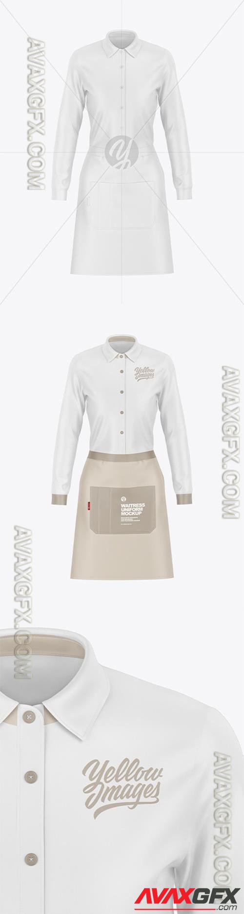 Waitress Uniform Mockup 95684