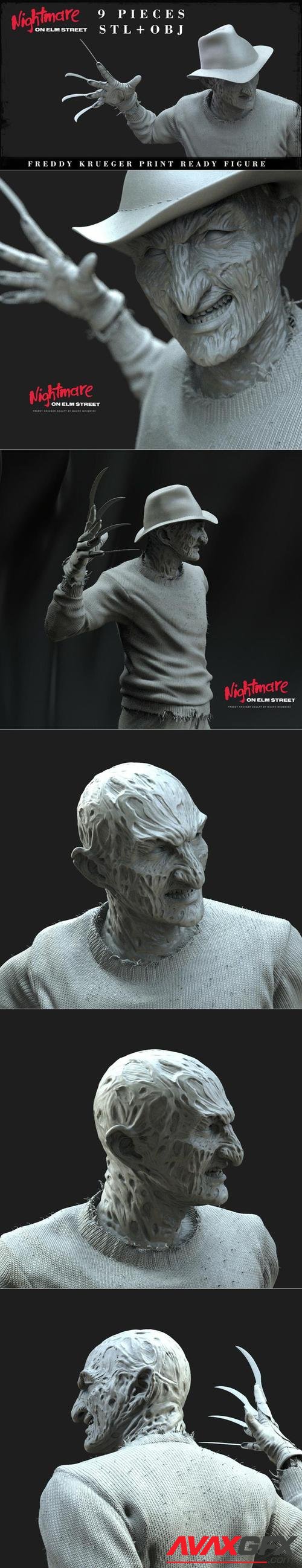 FREDDY KRUEGER FIGURE – 3D Printable STL