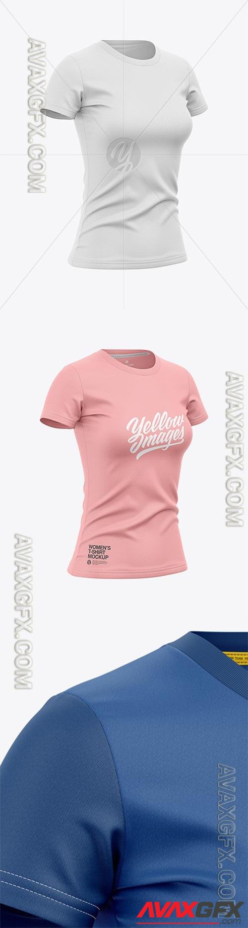 Women's T-Shirt Mockup 96221