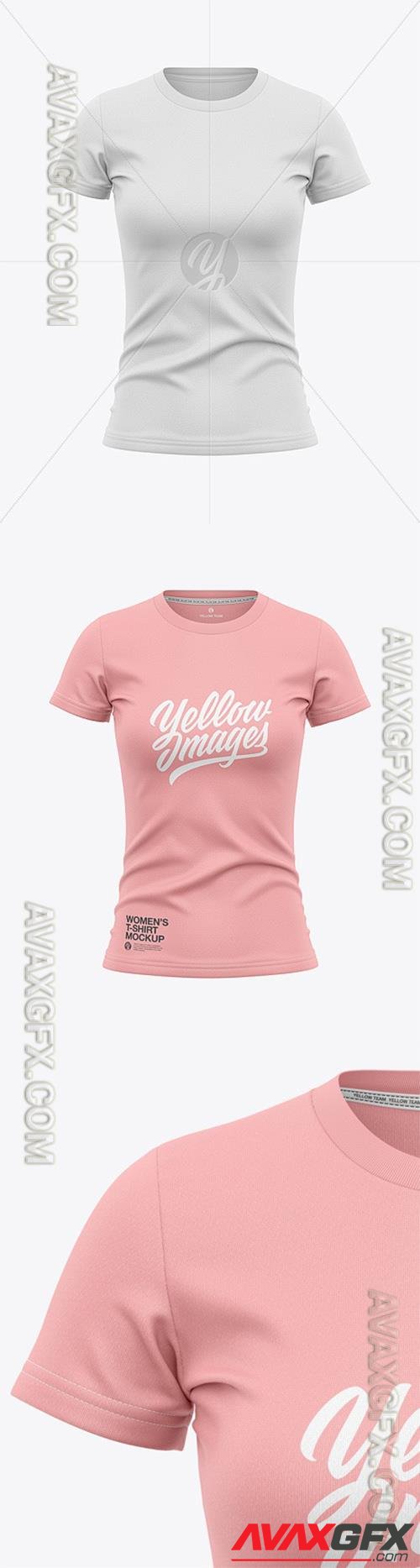 Women's T-Shirt Mockup 96171