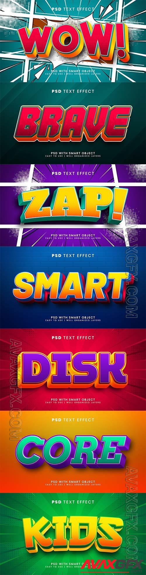 Psd text effect set vol 339