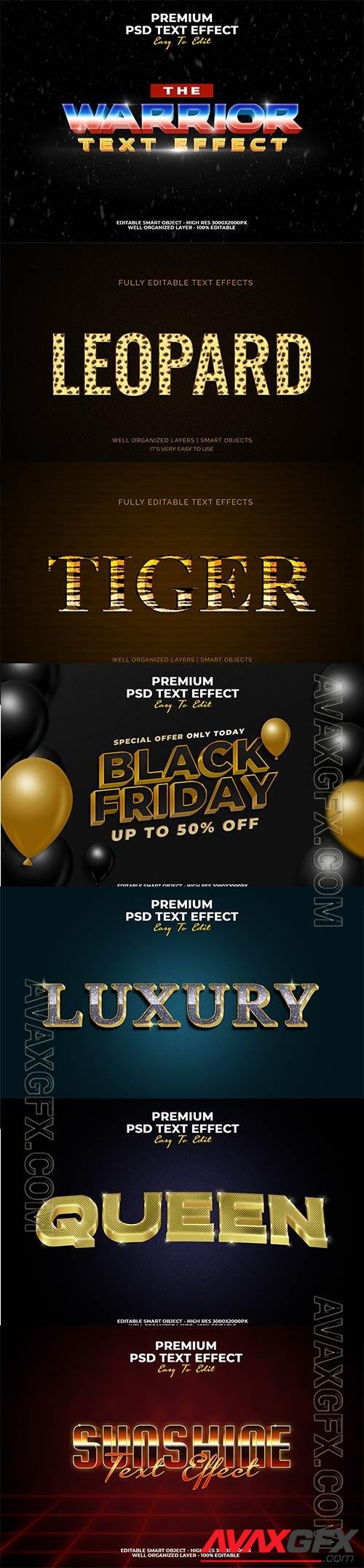 Psd text effect set vol 346