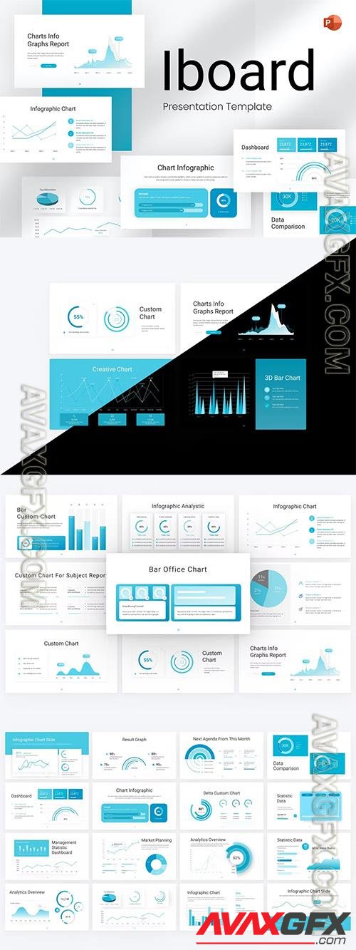 Iboard Dashboard PowerPoint Template