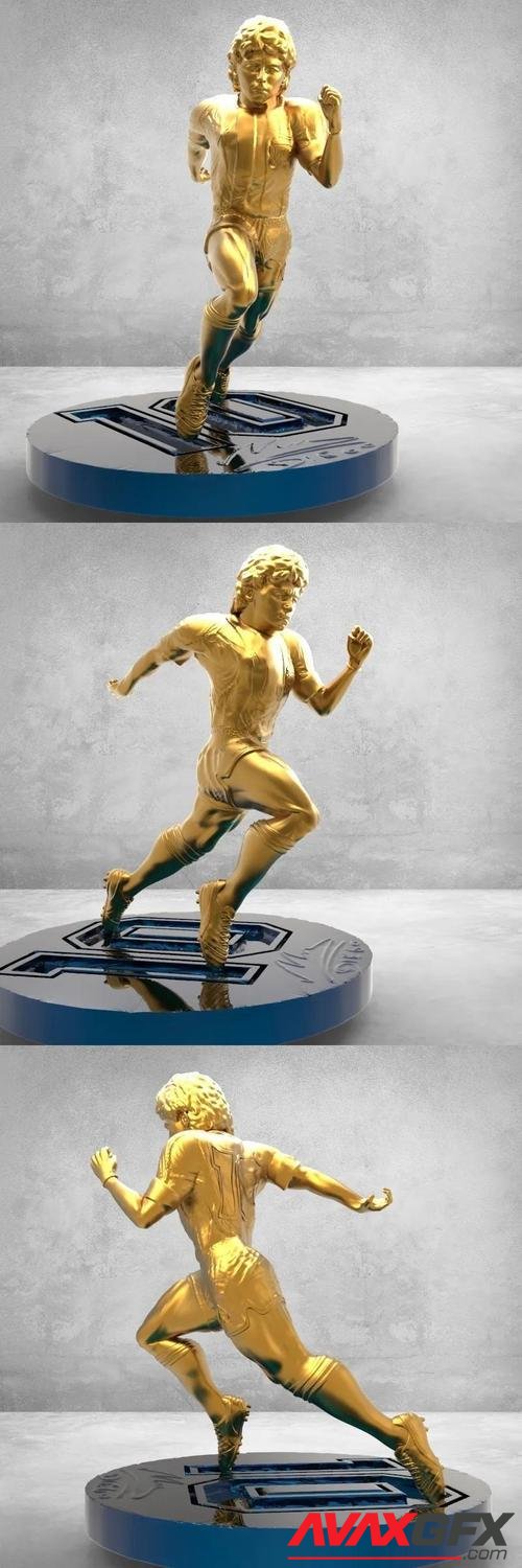 Maradona 86 classic pose – 3D Printable STL