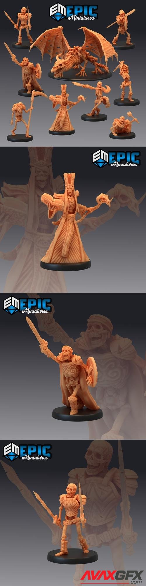 Epic Minis - Crypt of Dread – 3D Printable STL