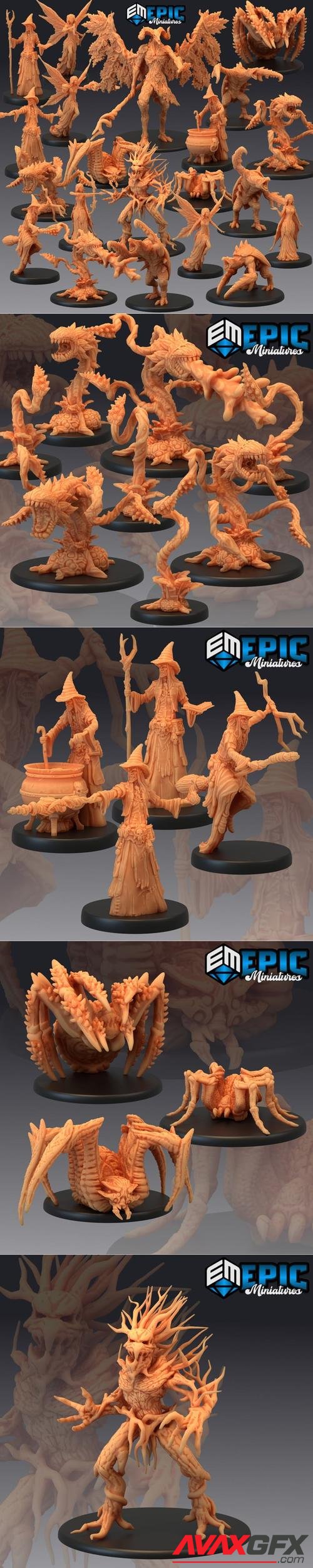 Epic Minis Corrupted Forest – 3D Printable STL