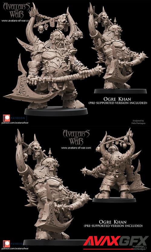 Ogre Khan 1 – 3D Printable STL