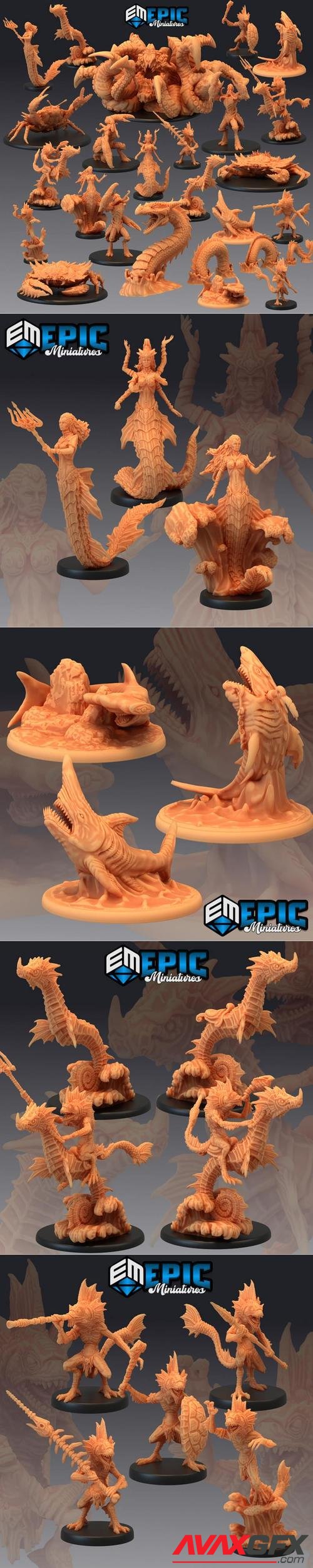 Epic Minis Endless Depth – 3D Printable STL