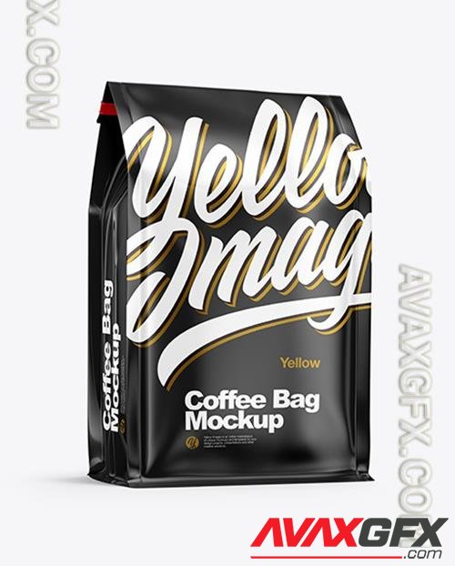 Glossy Coffee Bag Mockup 48726 TIF