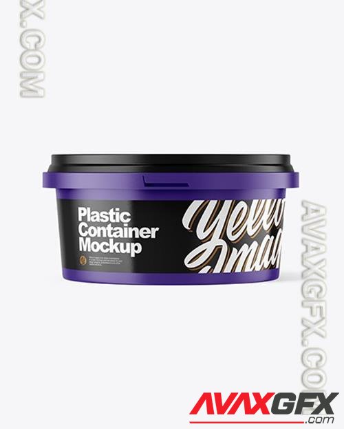 Matte Plastic Container Mockup 50701 TIF