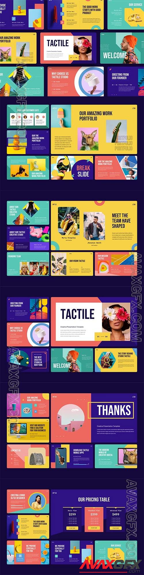 Tactile - Creative Keynote Template