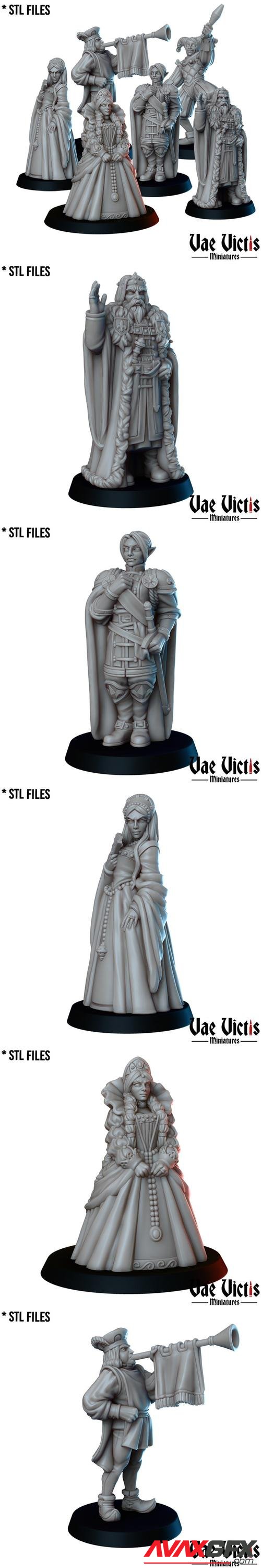 Vae Victis - Kings court – 3D Printable STL