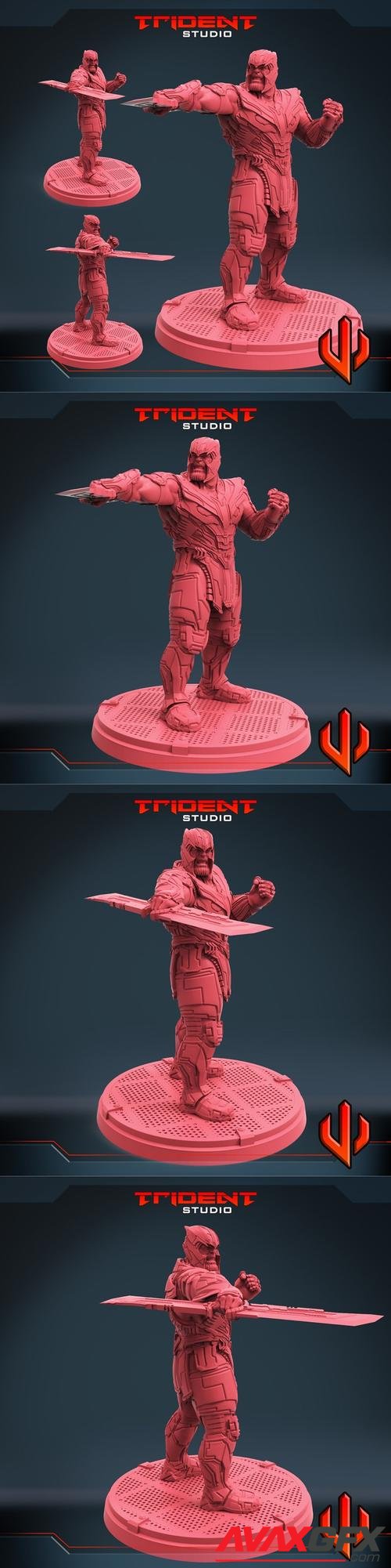 Thanos A – 3D Printable STL