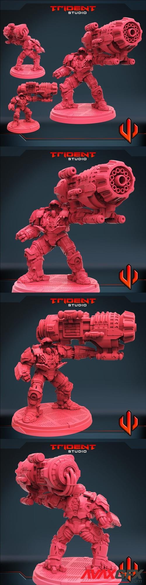 Hulk Buster A – 3D Printable STL