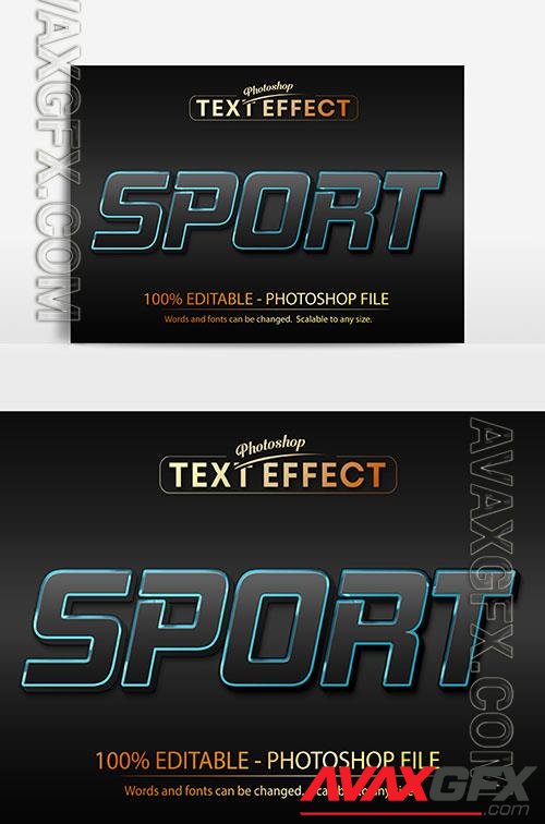Beautiful Sport text effects