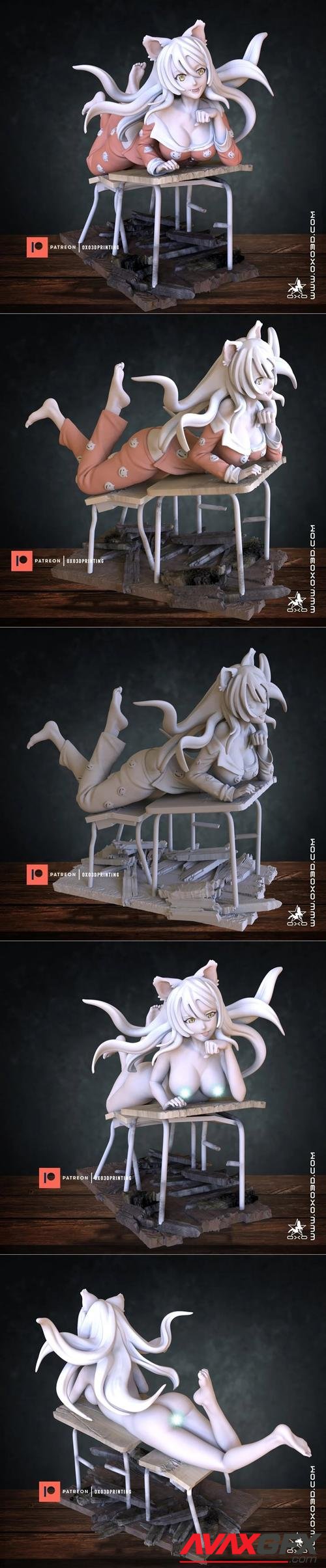 Black Hanekawa – 3D Printable STL