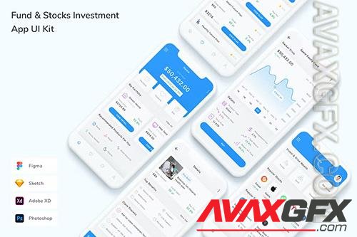 Fund & Stocks Investment App UI Kit 2X9BPPC