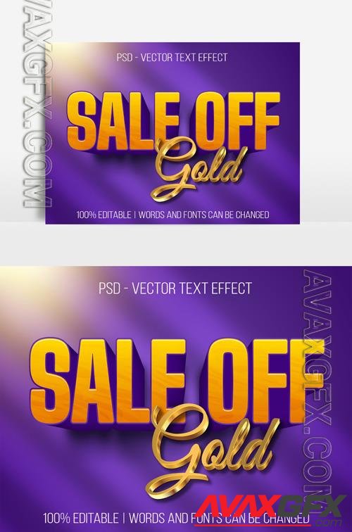 Sale Text Effect in Psd