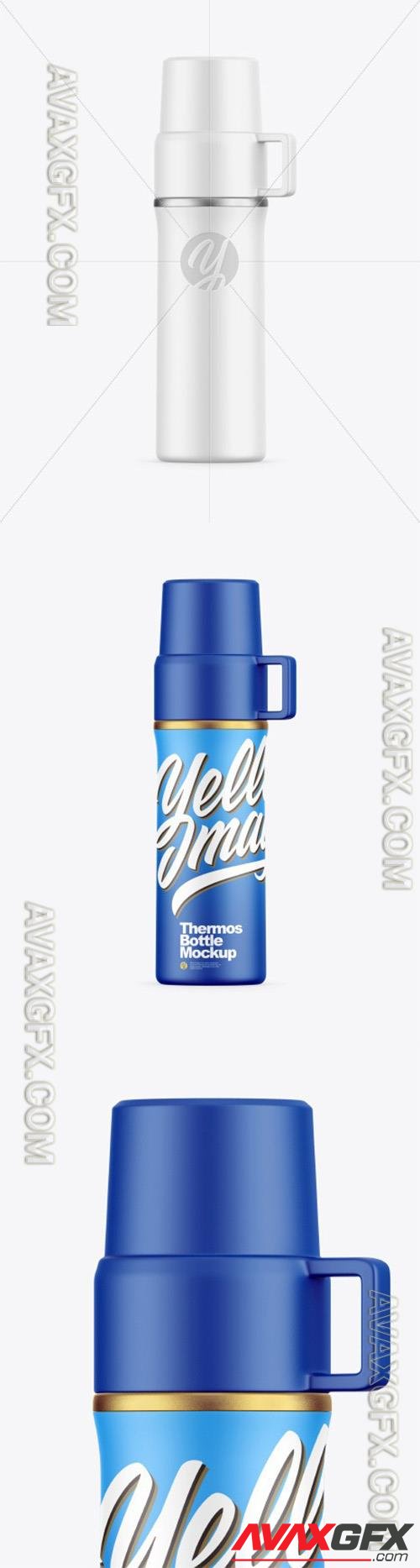 Matte Thermos Bottle Mockup 97213 TIF