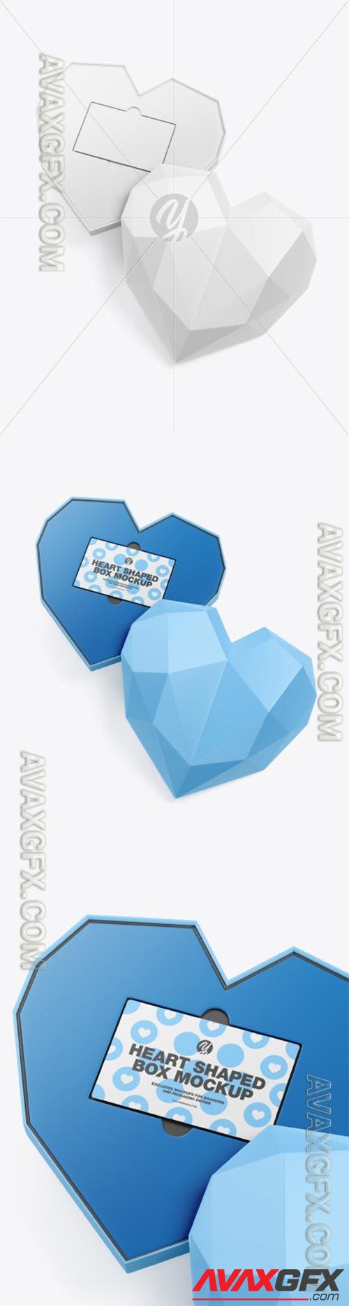 Heart Shaped Box with Card Mockup 97201 TIF