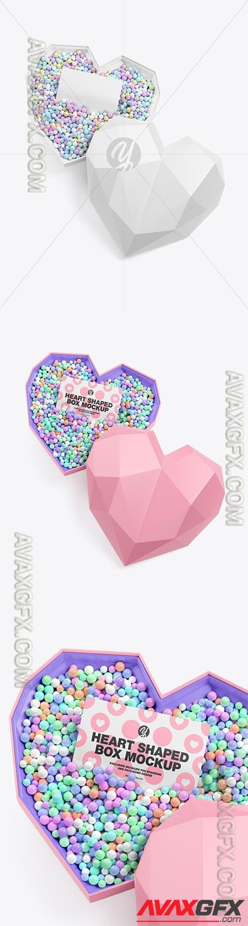 Heart Shaped Box with Card Mockup 97196 TIF