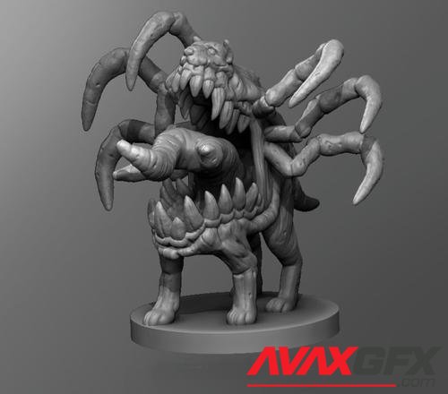 Devouring Hound – 3D Printable STL