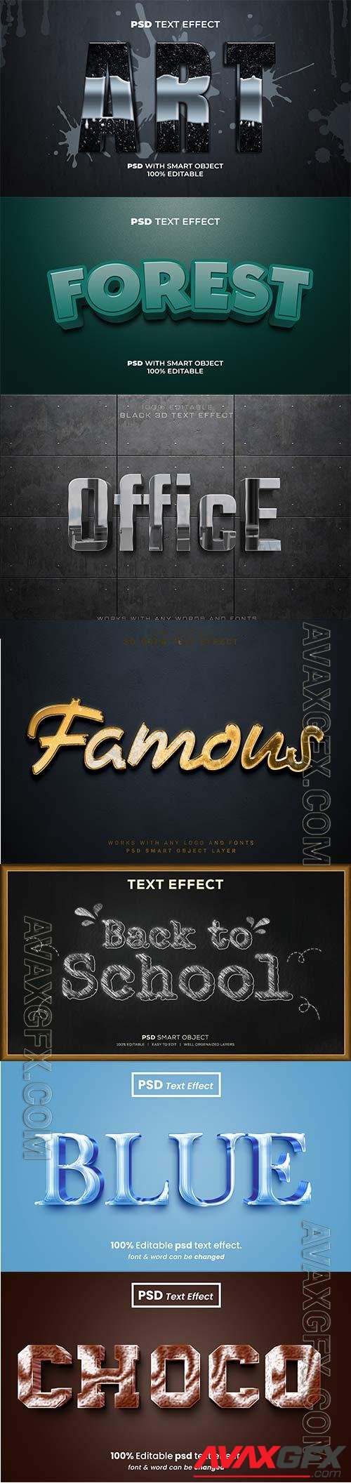 Psd text effect set vol 376