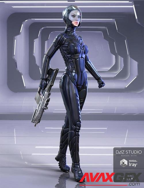 Titan Suit for Genesis 3 Female(s)