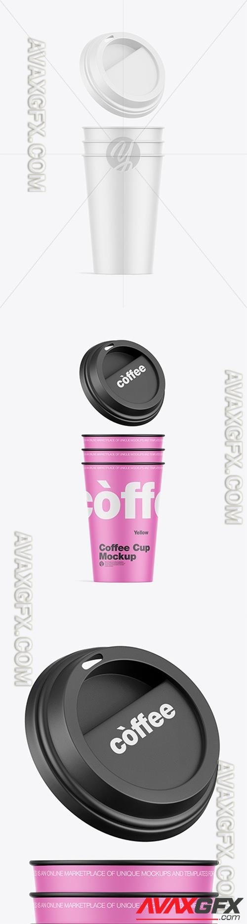 Matte Coffee Cup Mockup 94830 TIF