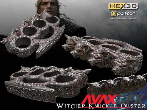 Witcher knuckles – 3D Printable STL