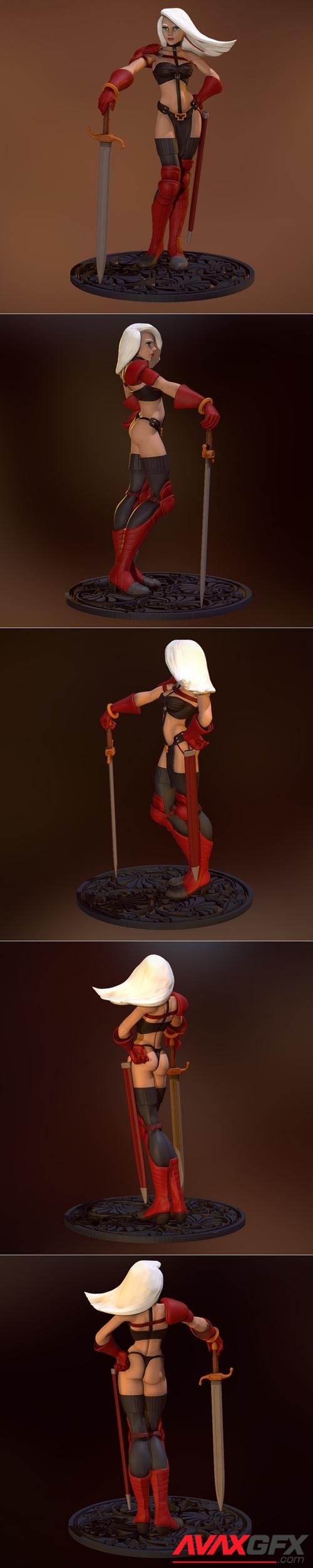 Taarna Pinup – 3D Printable STL