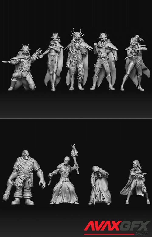 The Lion Tower Adventurers Guild March 2022 – 3D Printable STL