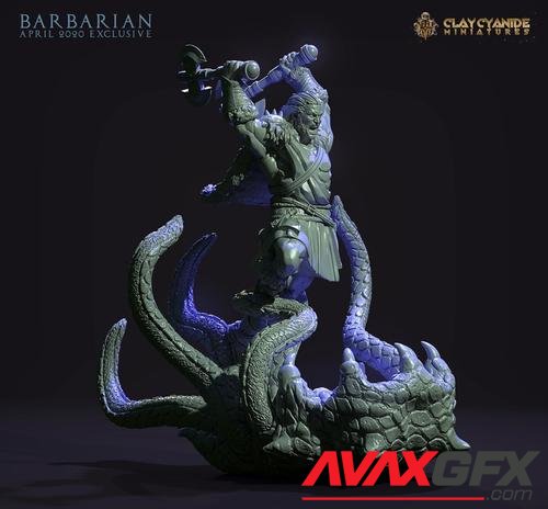 Barbarian – 3D Printable STL