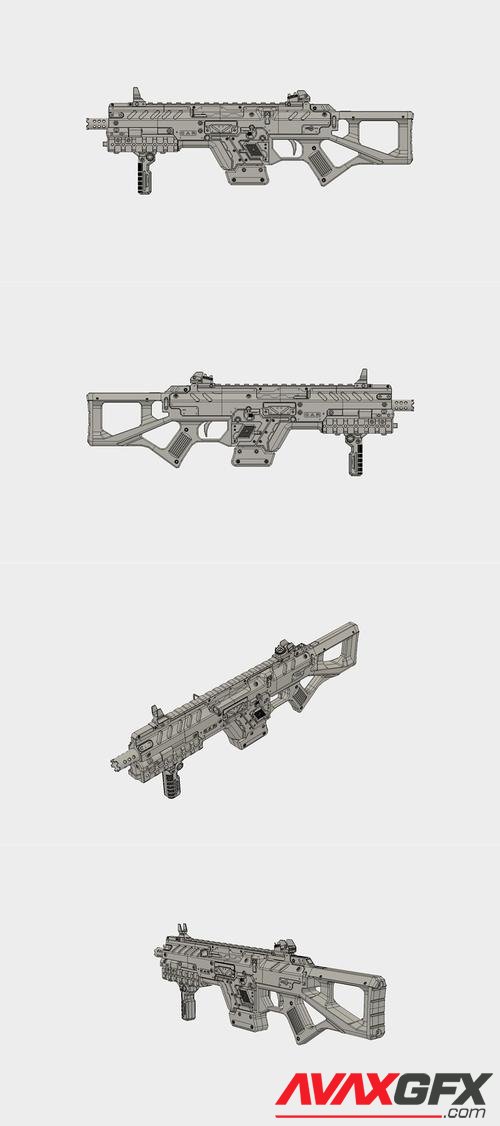 Titanfall 2 Car smg – 3D Printable STL