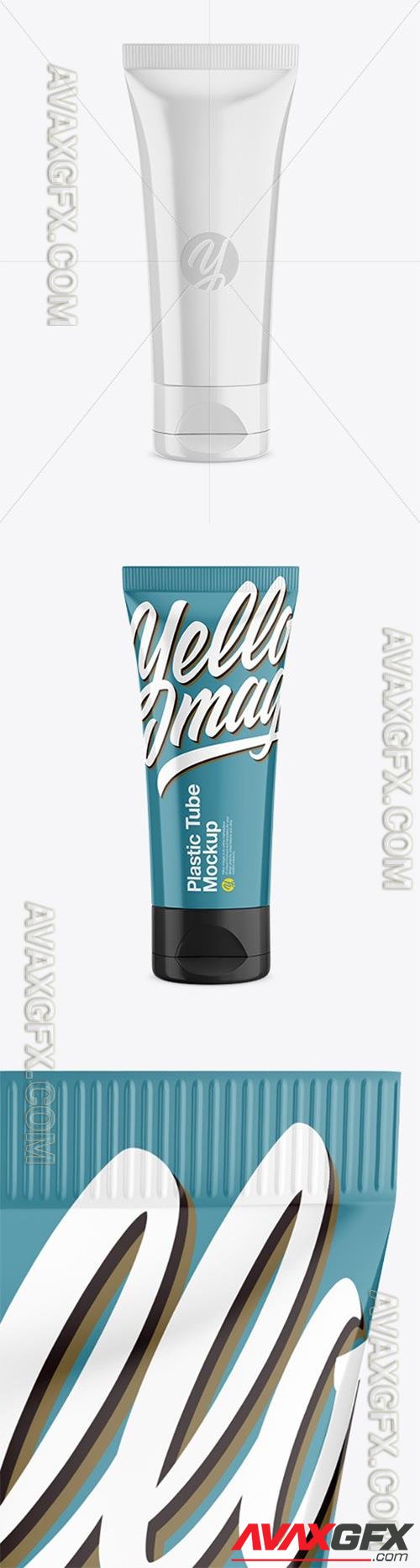 Glossy Cosmetic Plastic Tube Mockup 37239 TIF