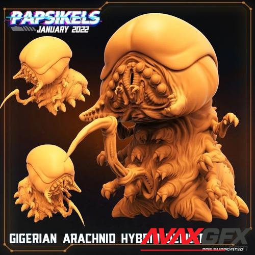 Gigerian Arachnid Hybrid Defiler – 3D Printable STL