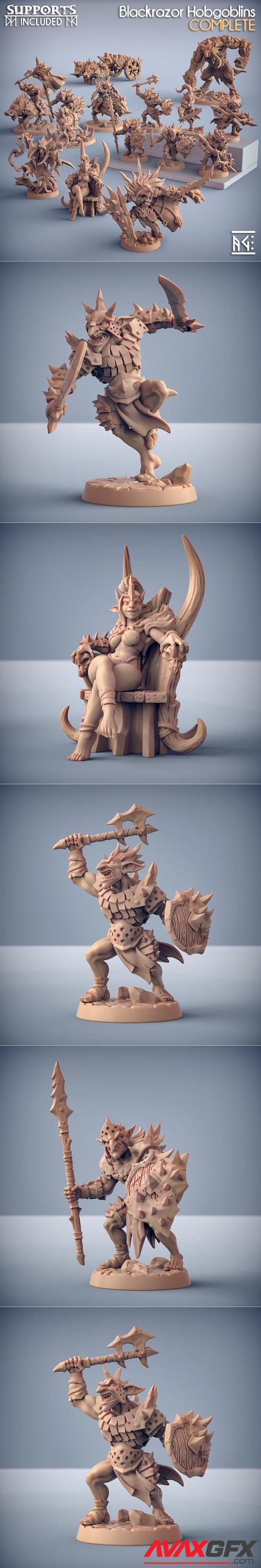 Artisan Guild - Blackrazor Hobgoblins – 3D Printable STL