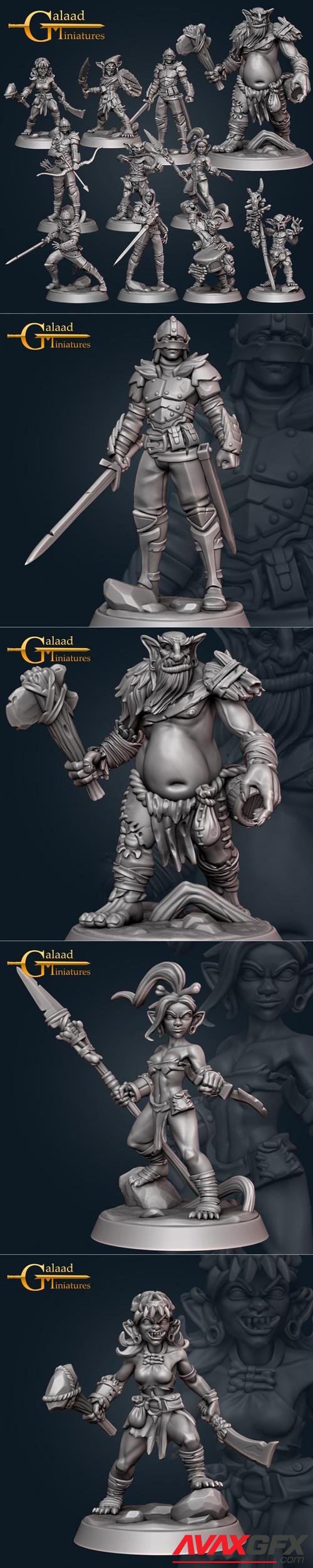 Galaad Miniatures January 2022 – 3D Printable STL