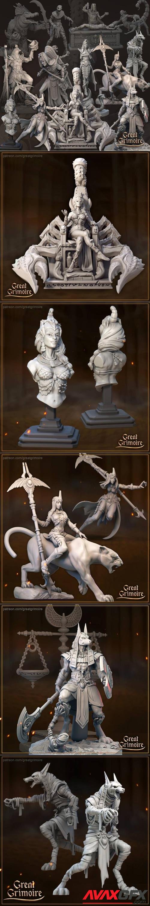 Great Grimoire - The Road to the Afterlife February 2022 – 3D Printable STL