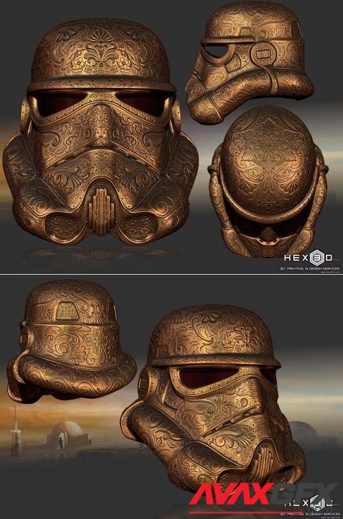 Carved Trooper – 3D Printable STL