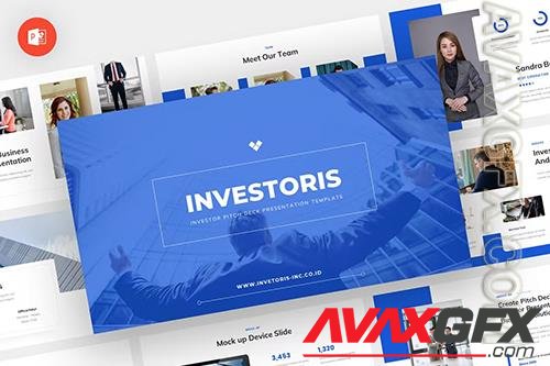 Investoris - Pitch Deck Powerpoint, Keynote and Google Slides Template