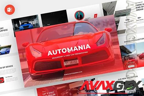 Automania - Automotive Powerpoint, Keynote and Google Slides Template