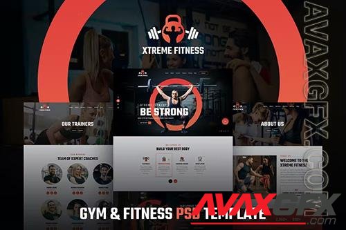 Xtreme Fitness | PSD Template WY4QVDE