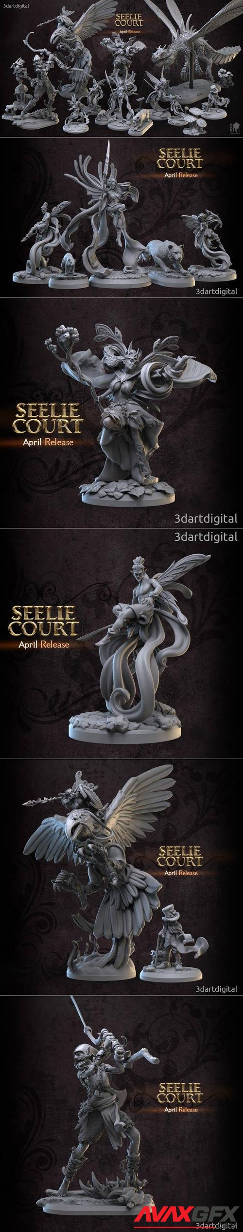 3DArtDigital - Seelie Court – 3D Printable STL