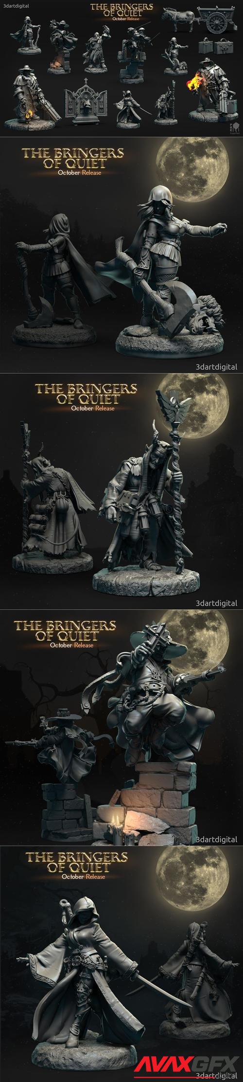 3DArtDigital - The Bringers of Quiet – 3D Printable STL