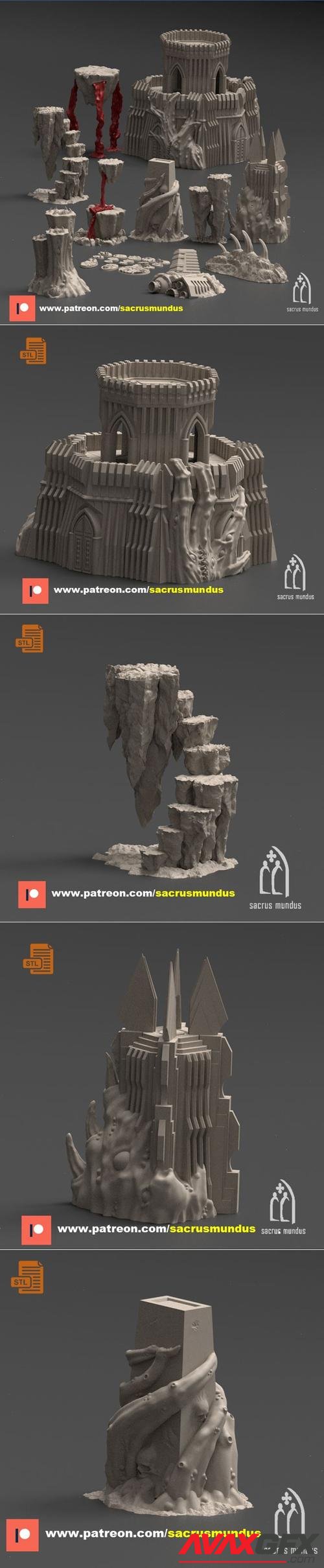 The Daemonic Vortex – 3D Printable STL