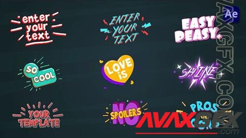 Cartoon Titles [After Effects] 36713408