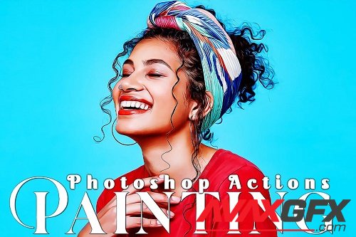 Painting Fashion Photoshop Actions