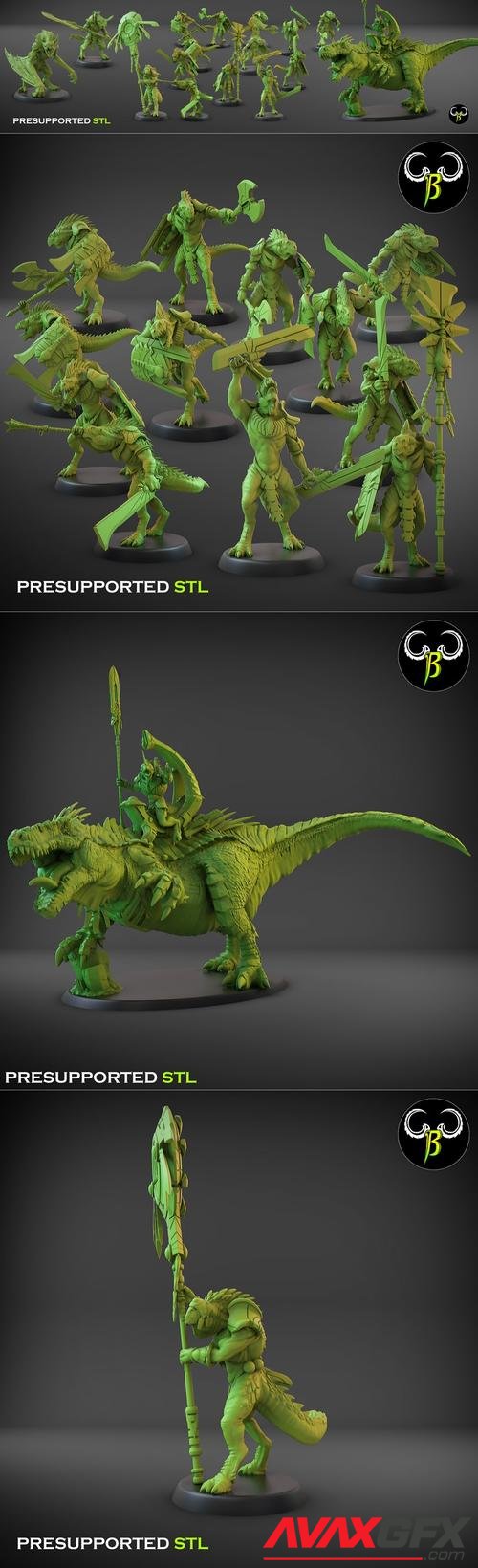 Clay Beast Creation - Starscales Pt2 February 2021 – 3D Printable STL