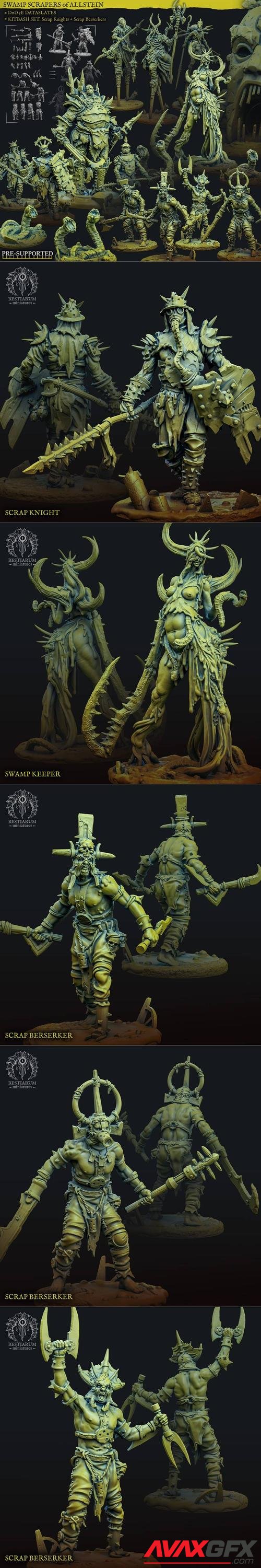 Bestiarum Miniatures May 2021 – 3D Printable STL